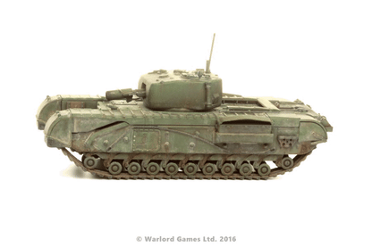 Achtung Panzer!: British Tanks - Churchill Tank (Plastic)