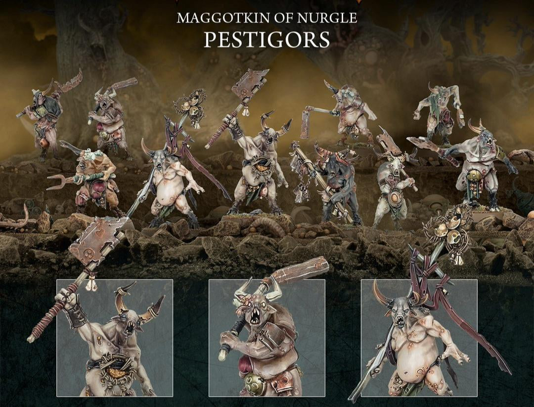 MAGGOTKIN OF NURGLE: PESTIGORS