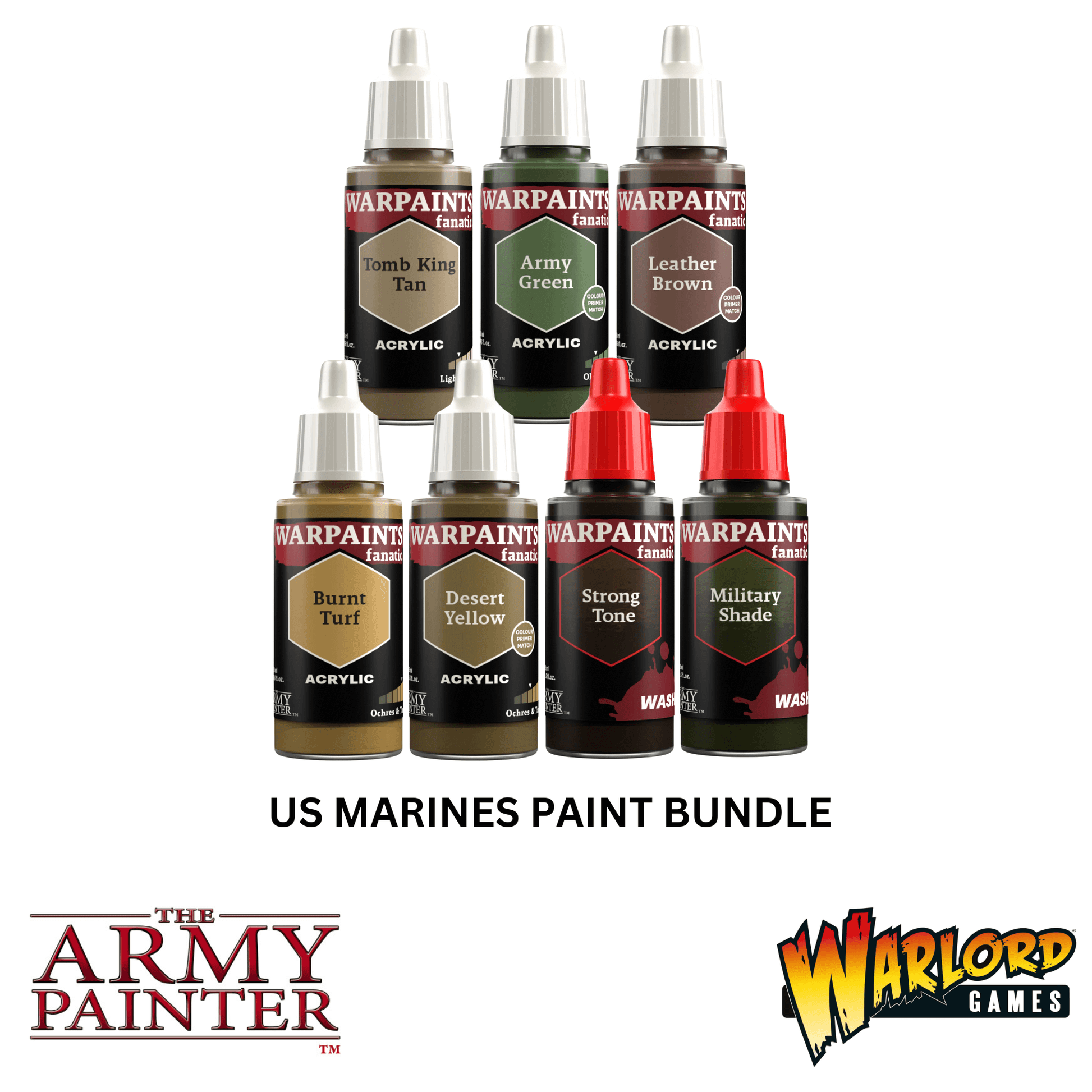 Bolt Action: USA - US Marines Paint Bundle