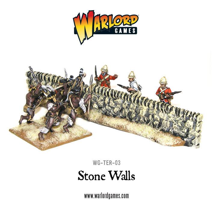 Black Powder: Rorke's Drift Undamaged Stone Walls