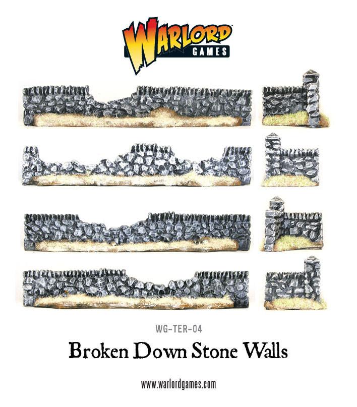 Black Powder: Rorke's Drift Damaged Stone Walls