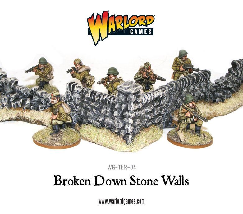 Black Powder: Rorke's Drift Damaged Stone Walls