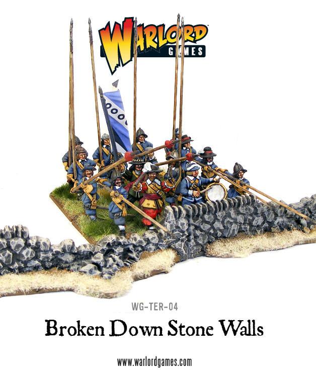 Black Powder: Rorke's Drift Damaged Stone Walls