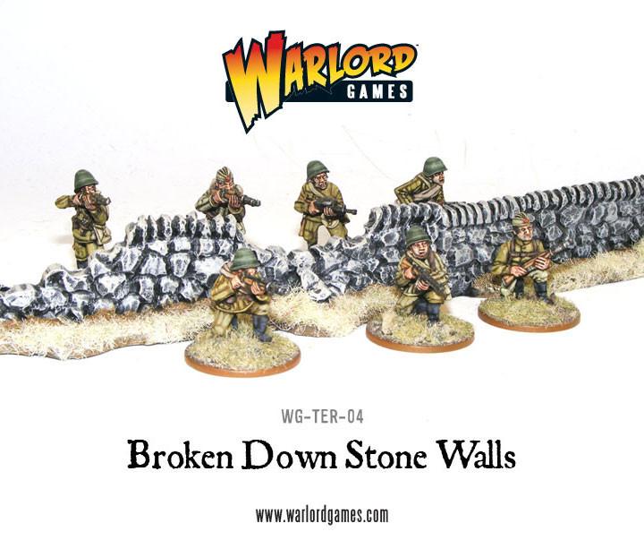 Black Powder: Rorke's Drift Damaged Stone Walls
