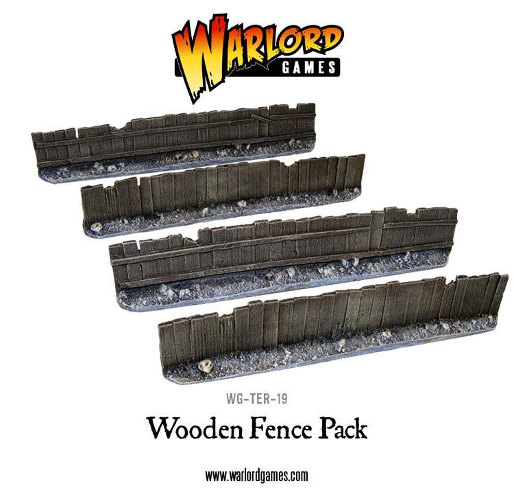 Pike & Shotte: Wooden Fence pack (4)