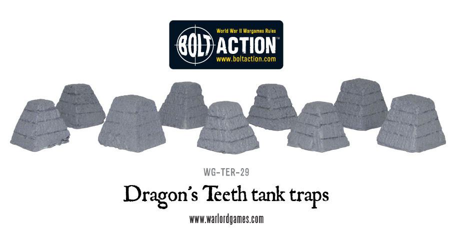Achtung Panzer!: Dragon's Teeth tank traps