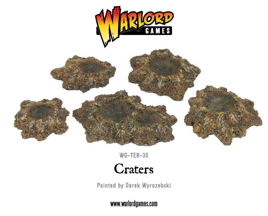 Gates of Antares: Shell holes and craters