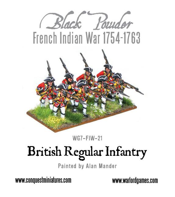 Black Powder: FIW British Regular Infantry