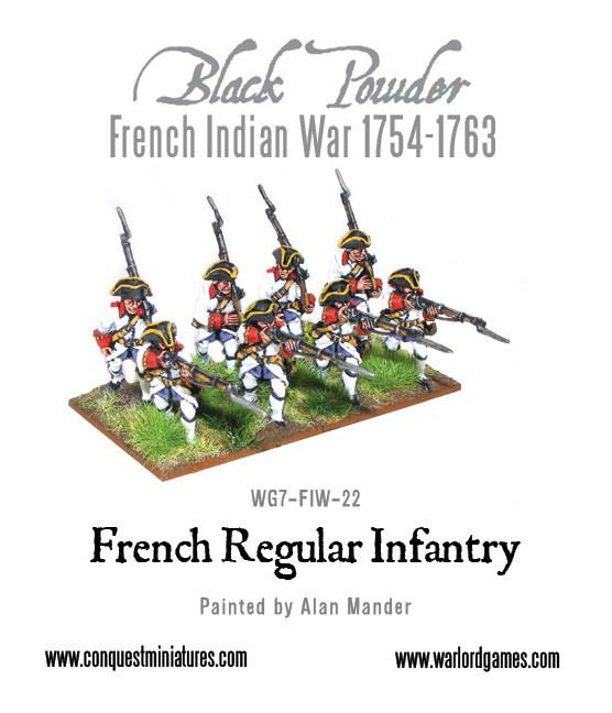 Black Powder: FIW French Regular Infantry