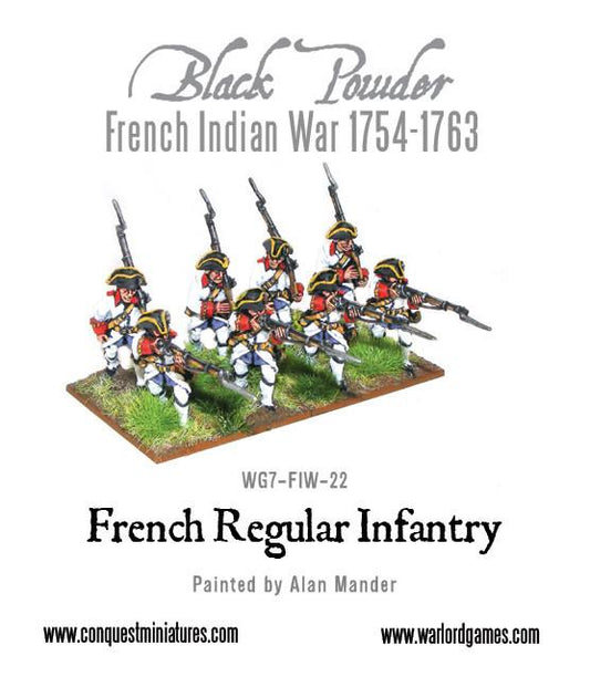 Black Powder: FIW French Regular Infantry