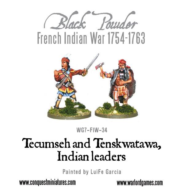Black Powder: Tecumseh and Tenskwatawa, Indian leaders