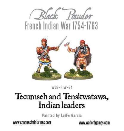 Black Powder: Tecumseh and Tenskwatawa, Indian leaders