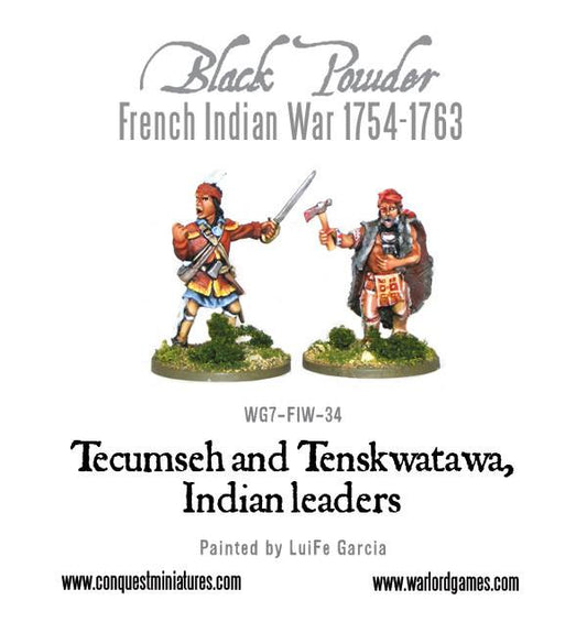 Black Powder: Tecumseh and Tenskwatawa, Indian leaders