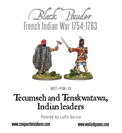 Black Powder: Tecumseh and Tenskwatawa, Indian leaders