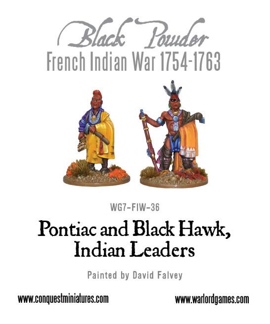 Black Powder: Pontiac & Black Hawk, Indian leaders