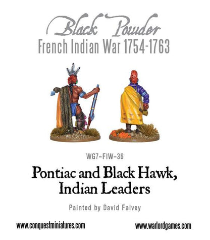 Black Powder: Pontiac & Black Hawk, Indian leaders