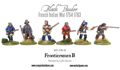 Black Powder: French-Indian War Frontiersmen B