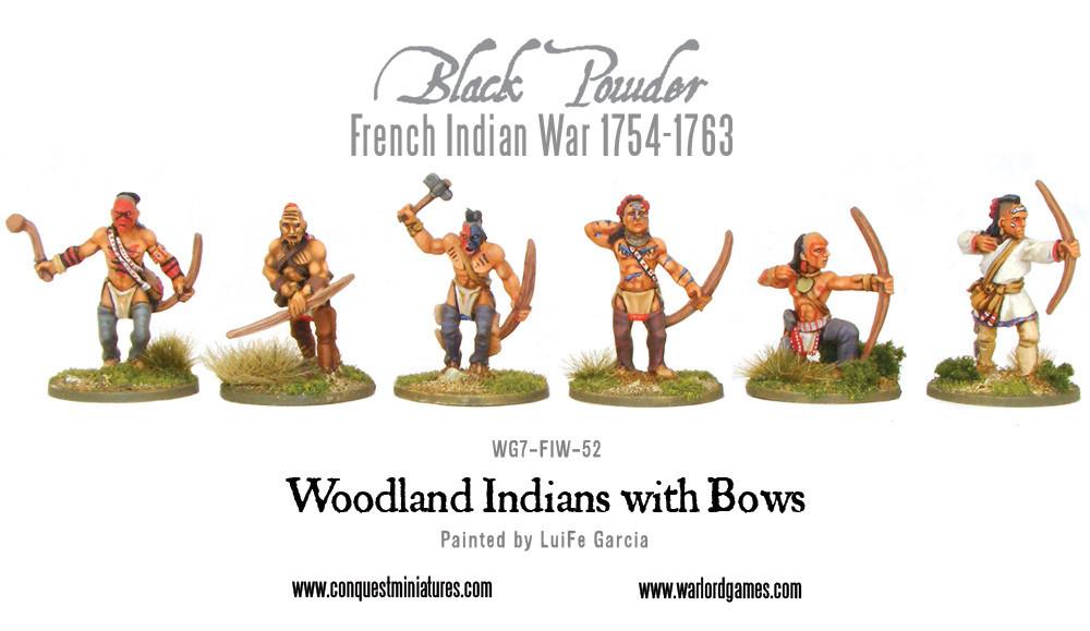 Black Powder: Woodland Indians with bows