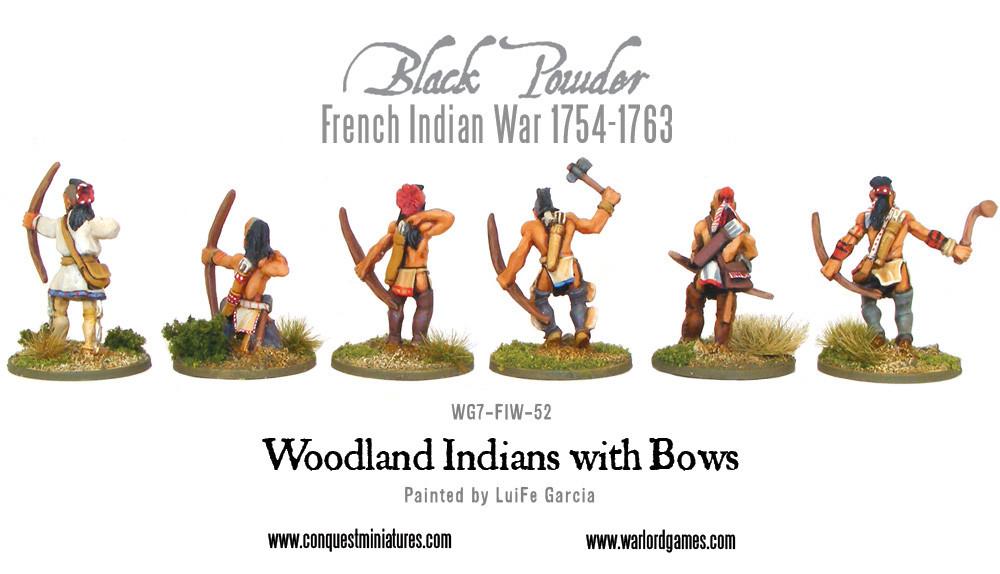 Black Powder: Woodland Indians with bows