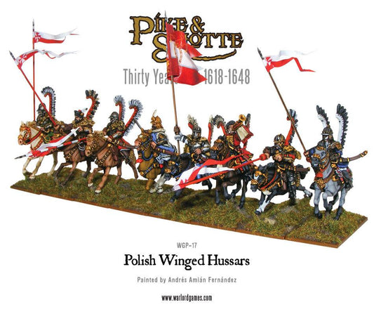 Pike & Shotte: The English Civil Wars & Thirty Years War - Polish Winged Hussars boxed set