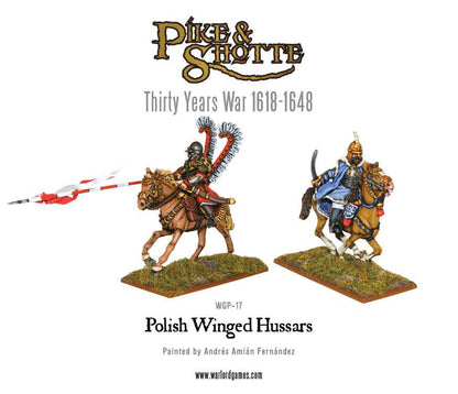 Pike & Shotte: The English Civil Wars & Thirty Years War - Polish Winged Hussars boxed set