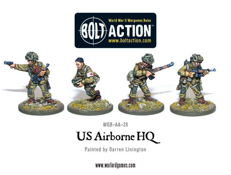 Bolt Action: USA - US Airborne HQ