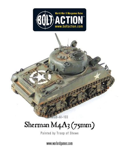Achtung Panzer!: Soviet Tanks - Sherman M4A3 75mm Tank