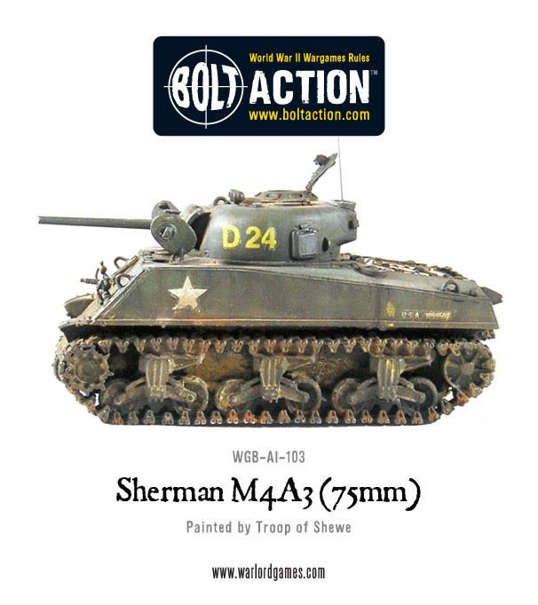 Achtung Panzer!: Soviet Tanks - Sherman M4A3 75mm Tank