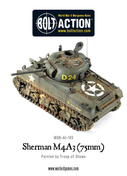 Achtung Panzer!: Soviet Tanks - Sherman M4A3 75mm Tank