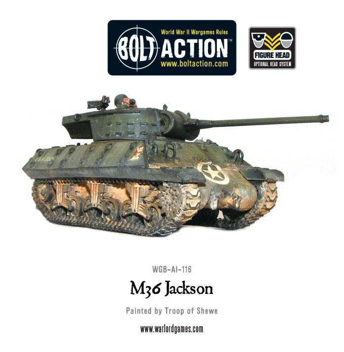 Achtung Panzer!: US Tanks - M36 Jackson tank destroyer
