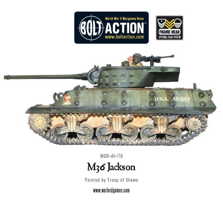 Achtung Panzer!: US Tanks - M36 Jackson tank destroyer