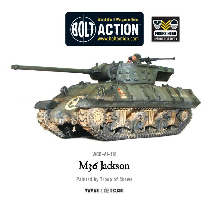 Achtung Panzer!: US Tanks - M36 Jackson tank destroyer