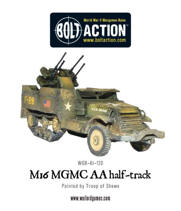 Bolt Action: USA - M16 MGMC AA half-track