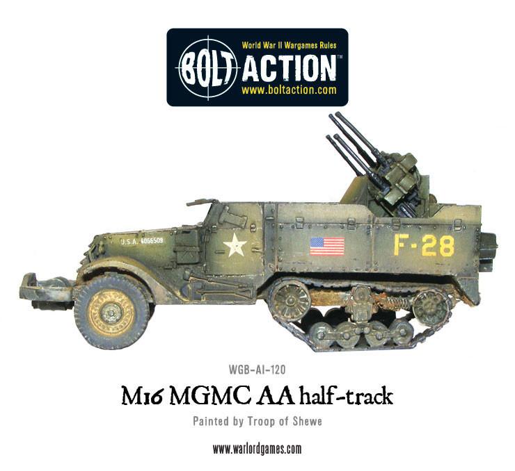 Bolt Action: USA - M16 MGMC AA half-track