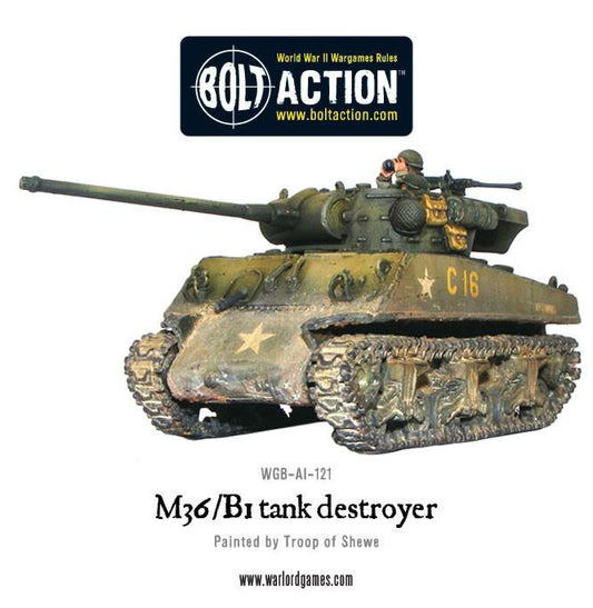 Achtung Panzer!: US Tanks - M36/B1 tank destroyer