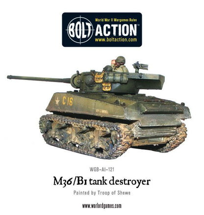 Achtung Panzer!: US Tanks - M36/B1 tank destroyer