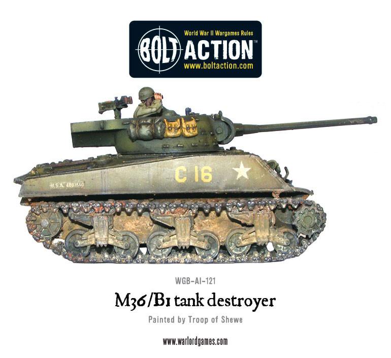 Achtung Panzer!: US Tanks - M36/B1 tank destroyer