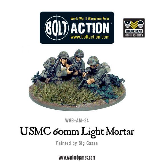 Bolt Action: USA - USMC 60mm light mortar