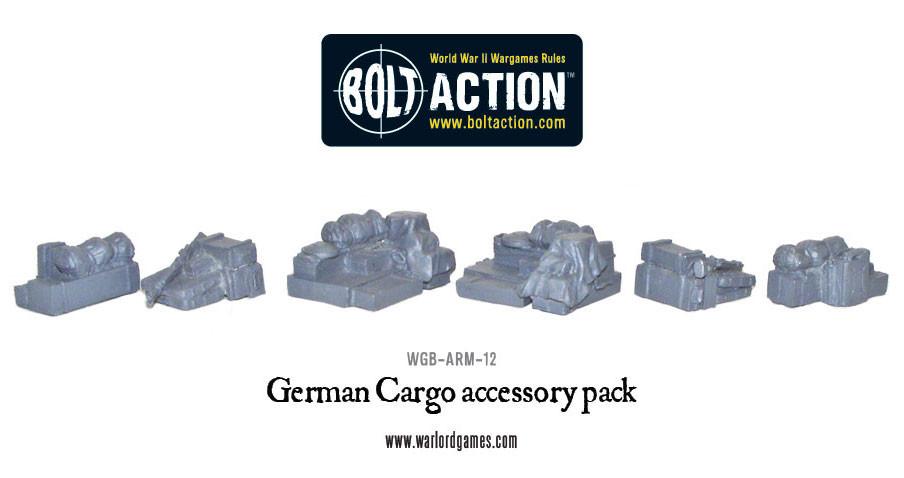 Bolt Action: German - German Cargo accessory pack