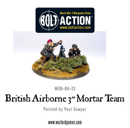 Bolt Action: British Airborne 3" Medium Mortar Team