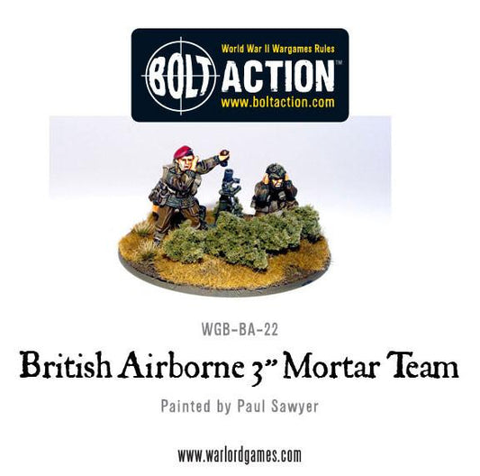 Bolt Action: British Airborne 3" Medium Mortar Team
