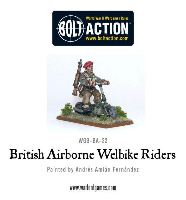 Bolt Action: British Airborne Welbike Riders