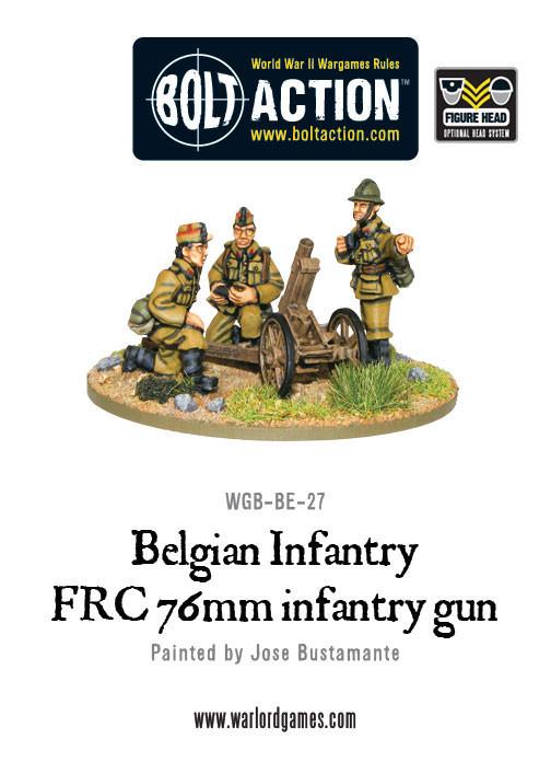 Bolt Action: Belgian FRC 76mm infantry gun