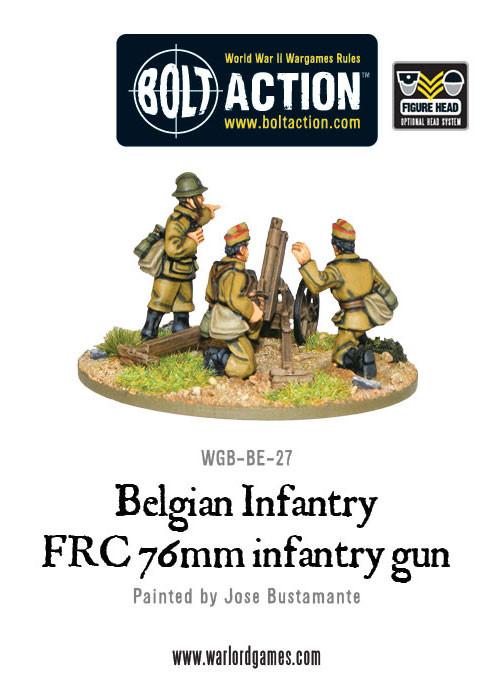 Bolt Action: Belgian FRC 76mm infantry gun
