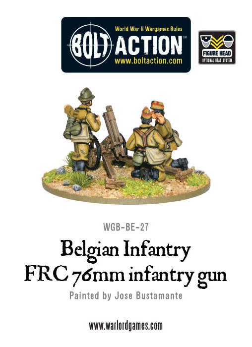 Bolt Action: Belgian FRC 76mm infantry gun