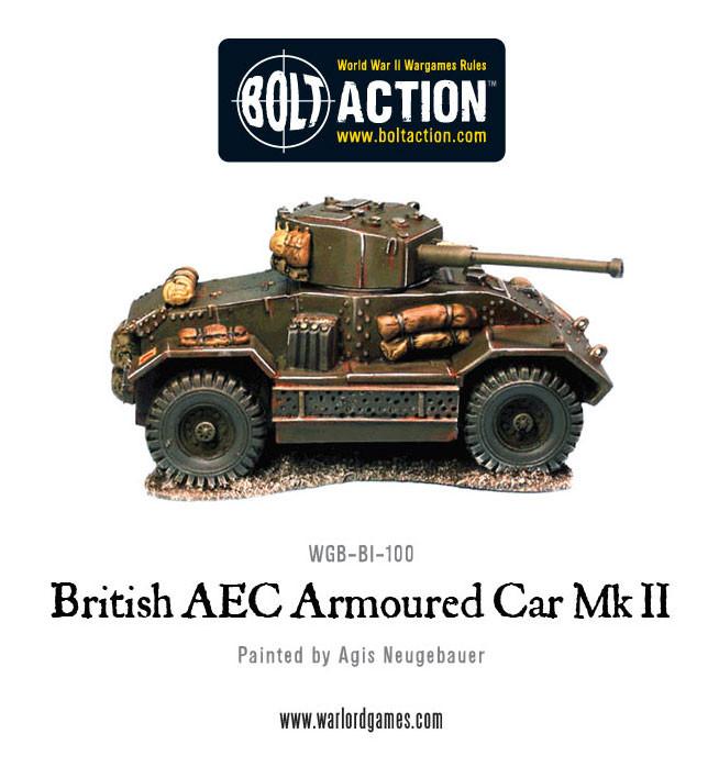 Bolt Action: British AEC Armoured Car Mk II