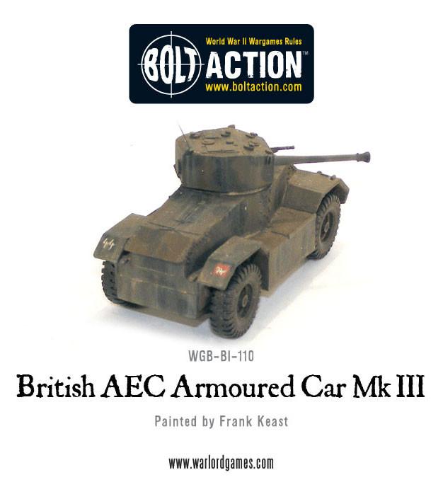 Bolt Action: British AEC Armoured Car Mk III