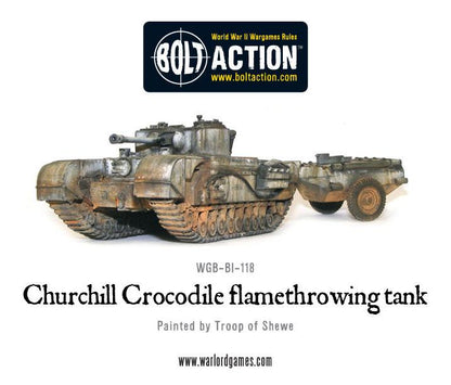 Achtung Panzer!: British Tanks - Churchill Crocodile Flamethrowing Tank