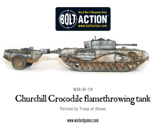 Achtung Panzer!: British Tanks - Churchill Crocodile Flamethrowing Tank