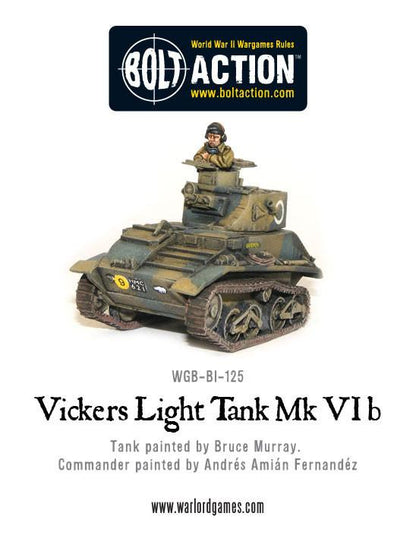 Bolt Action: Vickers Light Tank Mk VIB